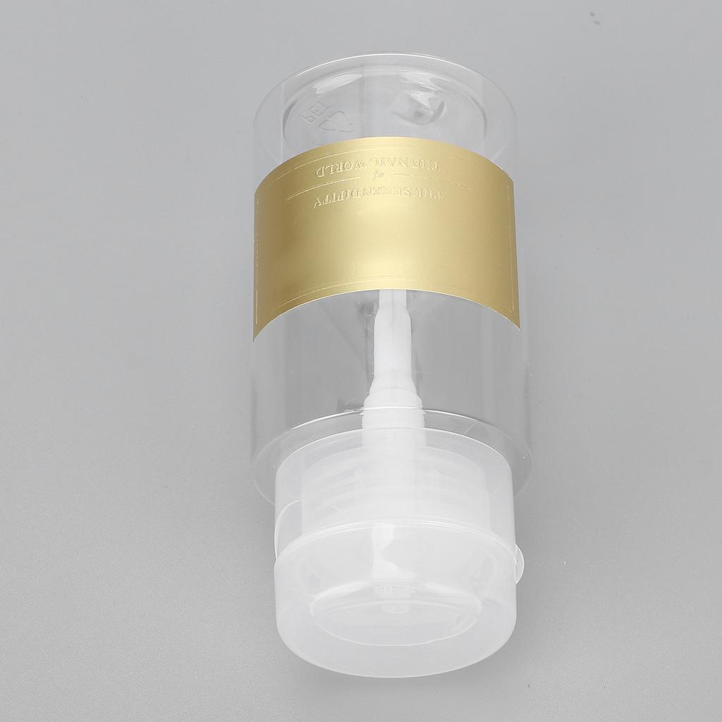 Press Bottle Makeup Remover Moisturizing Water Nail Remover Press Bottle Empty Bottle