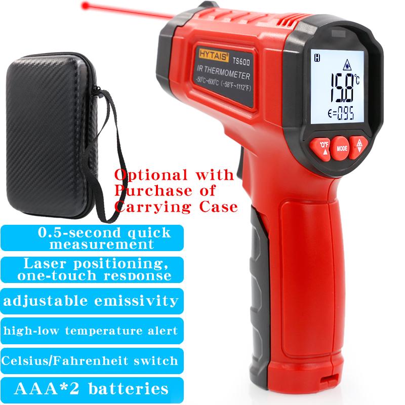TS600 Infrared Non-Contact HYTAIS Thermometer Handheld Industrial High-Precision Electronic Temperature Gauge TS380