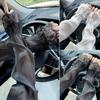 New Summer Long Fingerless Gloves Women's Sunscreen UV Protection Lace Arm Cover Outdoor Breathable Driving Riding Arm Sleeves