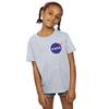 NASA Girls Classic Insignia Chest Logo Cotton T-Shirt