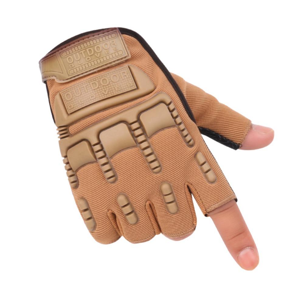 New Men's and Women's Outdoor Riding Fitness Half-finger Gloves Breathable Training Motorcycle Field Mountaineering Tactical Gloves