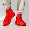 Herren-Sportschuh, Fischschuppen, fliegende und atmungsaktive Laufschuhe, Jugend-Flutschuhe, große Fitness-Joggingschuhe