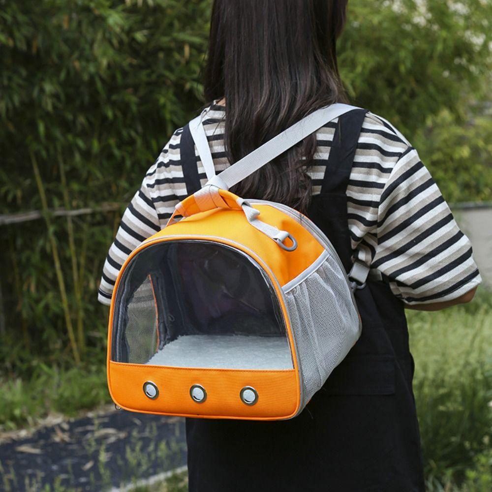 Breathable Cat Backpack Foldable Parrot Carrier Bag Portable Parrot Travel Bag  Outdoor Travel