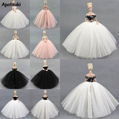 1 Stück Hochzeitskleid für 11,5-Zoll-Mädchenpuppen-Outfits, Kleidung für 1/6 Puppenhauszubehör, Partykleid, Kleider, Kinderspielzeug