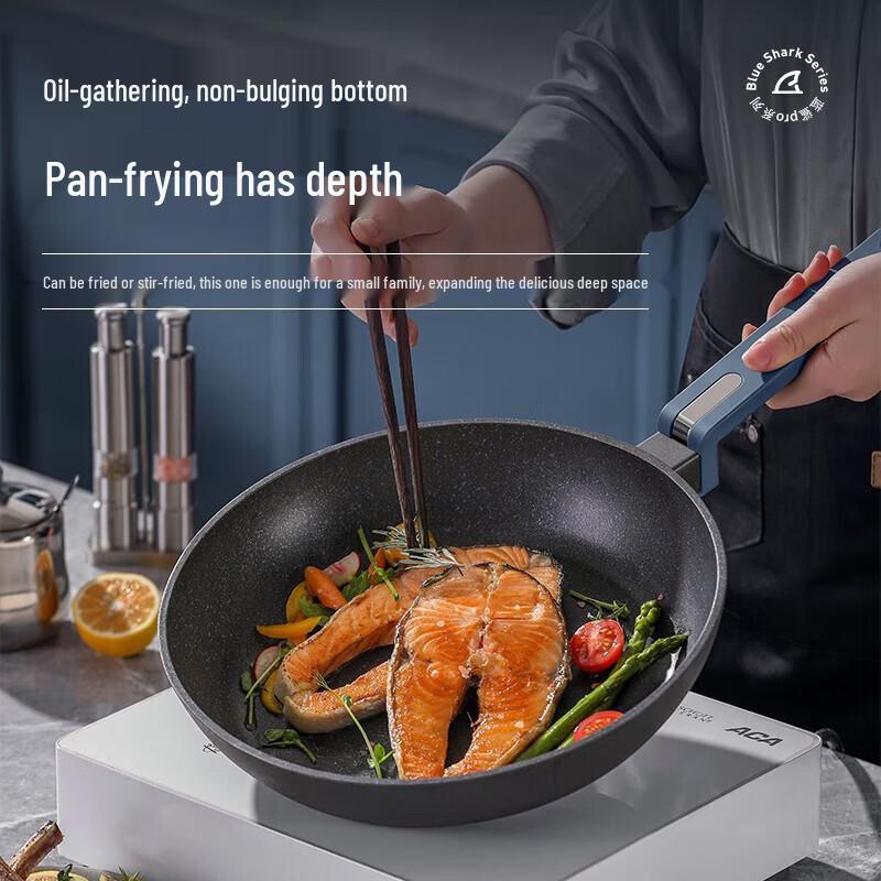 Deslon Blue Shark Non-Stick Frying Pan