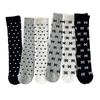 Thin School Uniform Socks Bowknot Princess Calf Socks Cute Girls Knee High Socks  for Kids