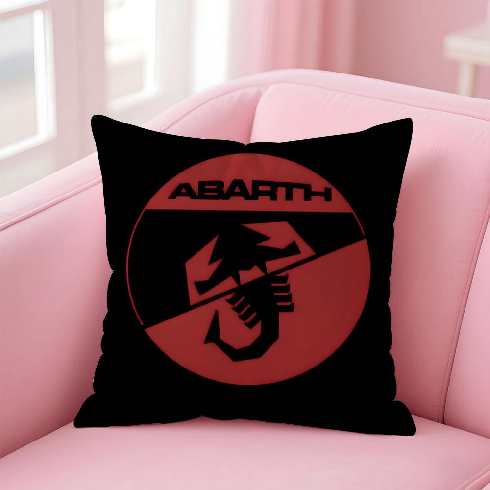 Auto Cool A-Abarth S-Scorpion Cushion Cover Pillow Case Soft Skin Friendly Fabric Comfort & Concealed Zipper