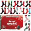 Christmas Socks Advent Calendars 24 Days Of Socks Funny Christmas Socks New Year Navidad Socks Gifts For Boys Girls Men Women