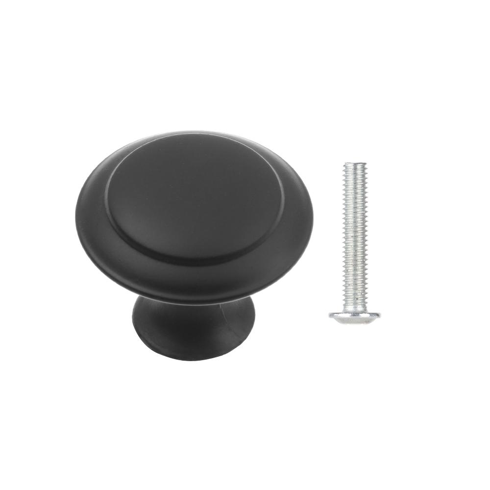 Round Alloy Cabinet Handles Knobs Kitchen Cupboard Door Wardrobe Pulls Drawer Furniture Hardware Fittings