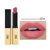 Sichtbar kleiner Goldbarren klebt nicht in der Tasse, Mattrot, 16 Farben, goldene Tube, Nude-Lippenstift, Schönheit