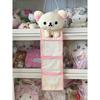 Lovely Rilakkuma Wall-mounted Storage Bag Large-capacity Dormitory Sundries Receiver Door Hanging Bag Home Storage Accessories