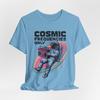 Cosmic Frequencies T-Shirt Mens Kids Mens Womens Tees Top – Retro Space Vibes, Music Inspired Unisex Tee