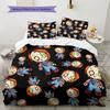 Chucky Muster Bettwäsche, Steppbett Set Bettbezug Kissenbezug Zuhause Geburtstagsgeschenk (1 Bettbezug + 2 Kissenbezüge, ohne Füllung)