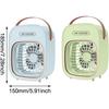 Portable Rechargeable Handheld Fan with Water Spray, Foldable Mini USB Fan 4000mAh for Travel Outdoor