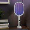 Electric Fly Swatter Rechargeable Mosquito Killer Lamp Bug Zapper Racket Anti Mosquito Swatter Fly Trap Lamp for Indoor Outdoor