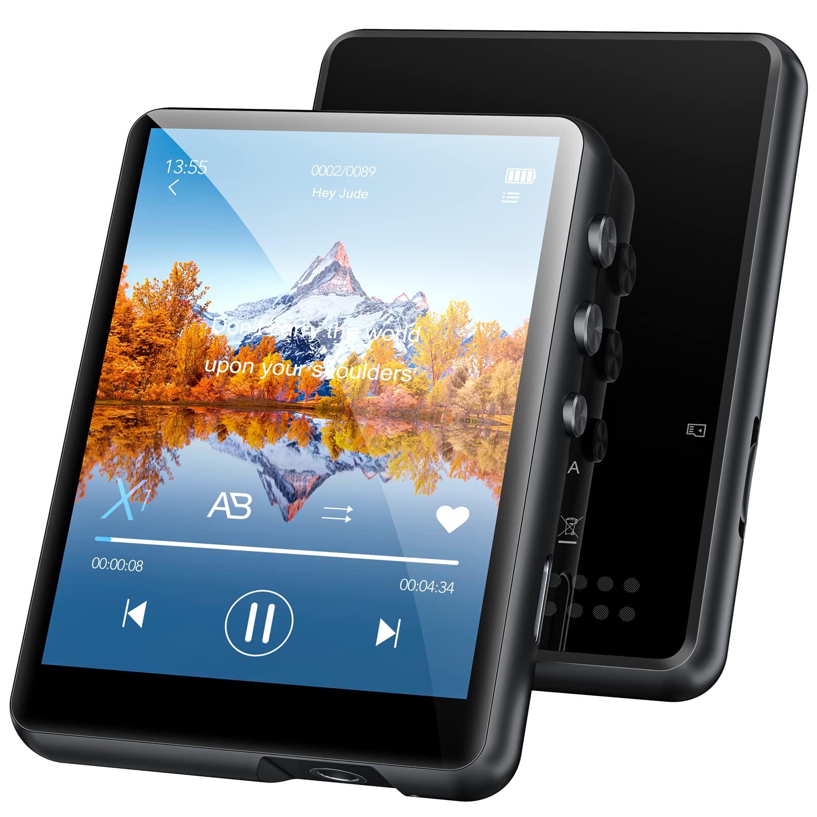 

MECHEN MP3 Bluetooth Digital Audio Ultra Mini Music Expandable up to Touch Equipped with FM Photo TELEC Easy to Japanese Instruction Manual Black чорний