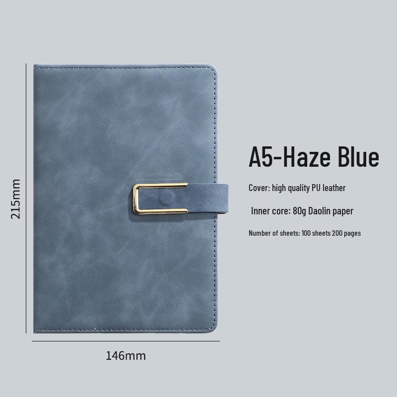 A5 Customizable Buckle Business Notebook with Logo