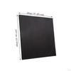 2 Pieces Black Canvas Art Panels with Wooden Frame for Painting