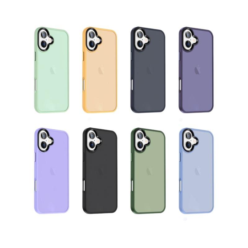 Hot-Selling Applicable Apple 16Pro Matte Mobile Phone Case 15 Anti-Drop And Non-Slip 14 Mobile Phone Protective Case 13Pro