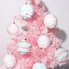 12Pcs Foam Christmas Balls Pendant Ornaments 6cm Christmas Spheres Pendant  Indoor