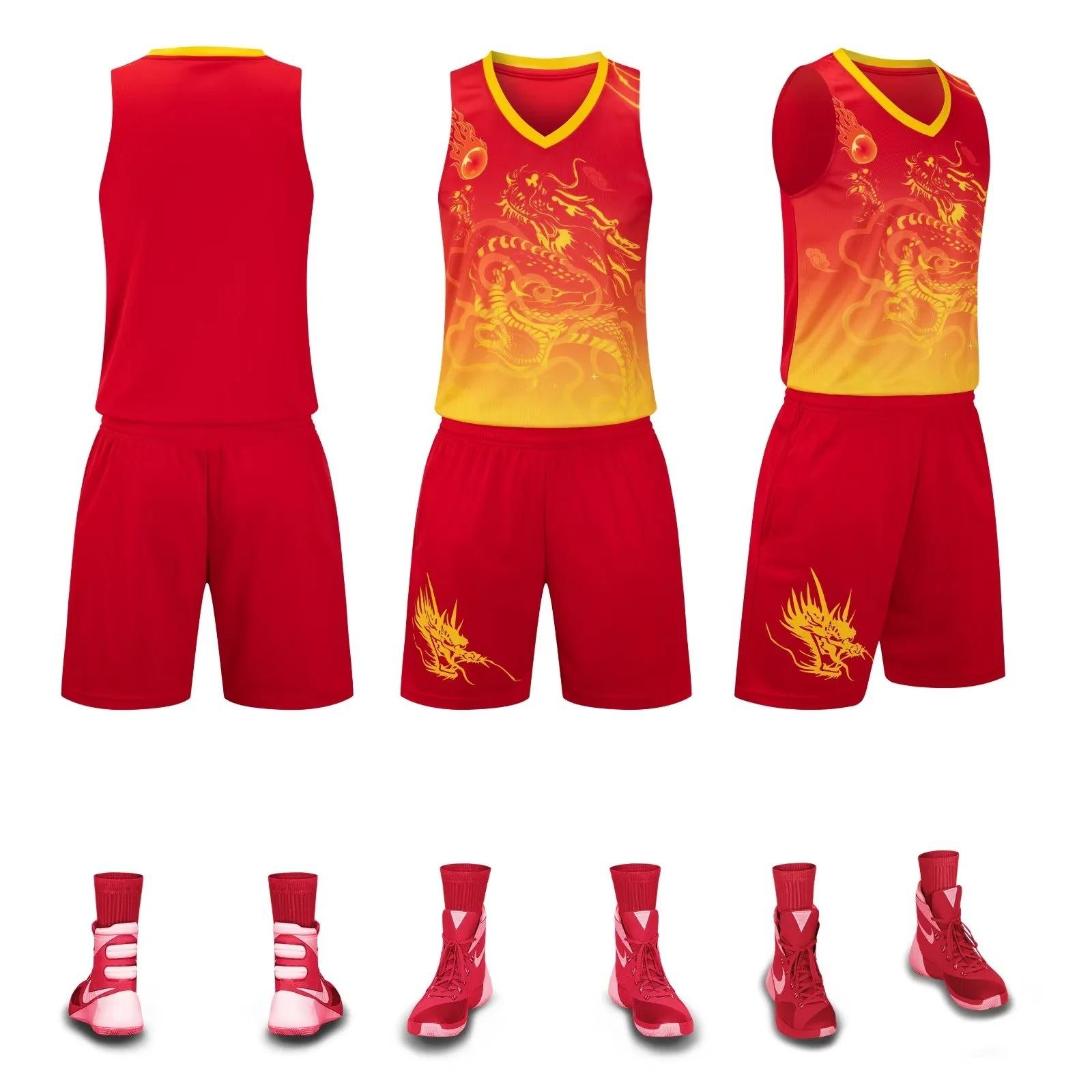 

Quick-drying Dragon Pattern Male s and Female s Team Uniforms Dragon Boat Festival Dragon Boat Uniforms Dragon Boat Comp Practical Use L