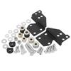 Satz: Topcase-Träger TP 2-Up kompatibel mit Harley Davidson Touring 97-08 + Montagekit Docking Hardware
