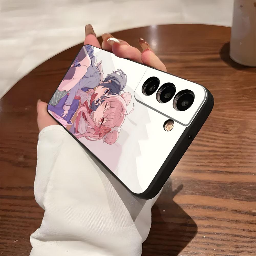 Happy Sugar Life Phone Case For Samsung S26 S25 S24 FE S23 S22 S21 Plus S20 Ultra Note20Ultra Black Soft Shell