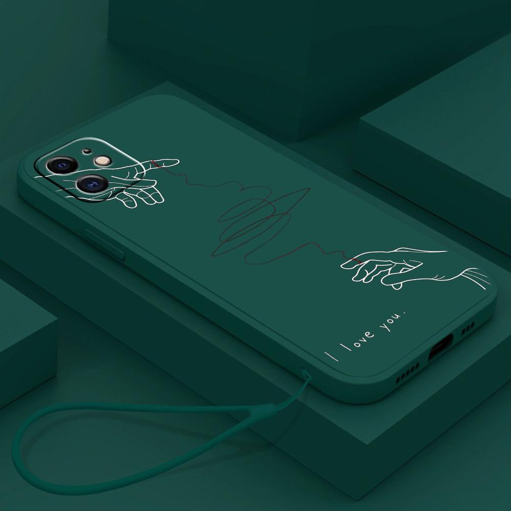 N70 jsou duchovně spojeni s někým se silikonovým pouzdrem na telefon s rovným okrajem na šňůrku pro Xiaomi Poco X5 Redmi Note13 Pro Realme Shockproof Cover