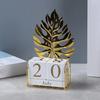 Creative Calendar Mini DIY Desktop Calendar Office Desktop Decoration Holiday Decoration Calendar Flip Date Table Calendar Decor