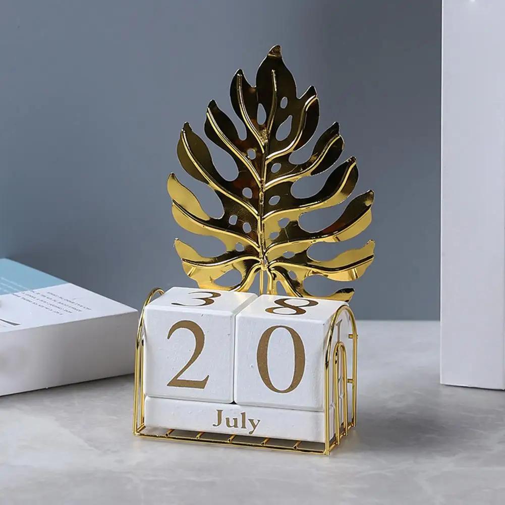Creative Calendar Mini DIY Desktop Calendar Office Desktop Decoration Holiday Decoration Calendar Flip Date Table Calendar Decor