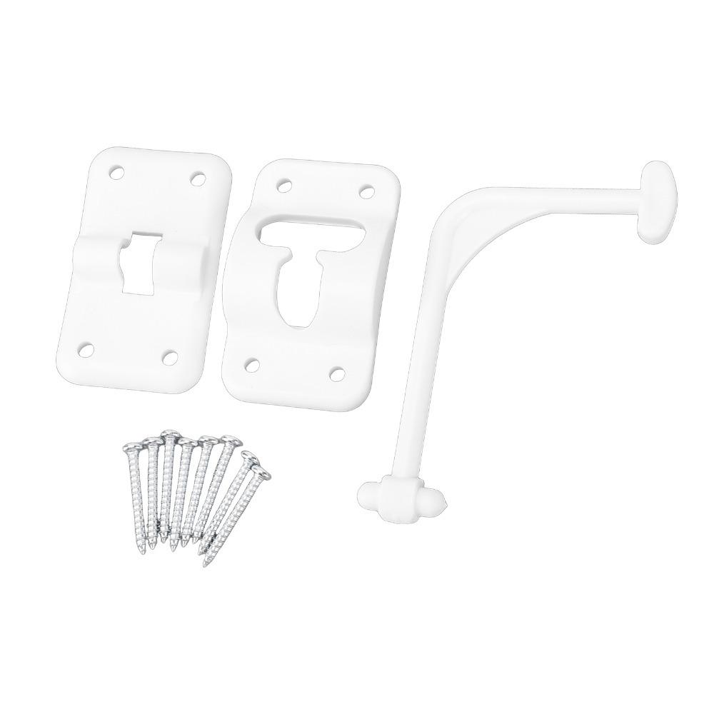 With Screws RV Entry Door Holder T Style Design 90 Degree Door Latch  For Camping