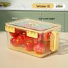 OUGU Refrigerator Storage Box with Handle