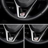 Car Interior Decoration Steering Wheel Panel Sequ Cover Bottom Trim Sticker ABS Fit for Toyota Corolla - RAV4