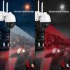 Smart Wireless 360° PTZ Outdoor Camera with HD Night Vision