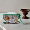 Hanging Woven Tissue Bag Rustic Style Paper Towel Bag Creative Dachshund Tissue Box  Christmas