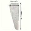 1pc Quick-Dry Coral Fleece Hair Towel Wrap - Microfiber, Absorbent, Oil-Free, Thickened for Straight & Curly Hair, Lightweight & Soft with Button