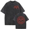 Rawayana ¿Donde Es El After Album Tour Vintage Washed T Shirts Men Clothes Hip Hop High Street T Shirt Summer Casual Tee Tops Streetwear