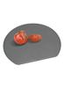CB JAPAN Cutting Board X 28 Dark Made In Dishwasher Can Be Sterilized with Boiling Cutting Board Atomico Half-Moon [32 Cm] Gray, Antibacterial, Japan,