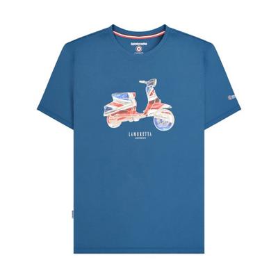 Mens AW24 Scooter Flag Big & Tall T-Shirt