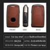 Zinc Alloy +Leather Car Key Case Cover For Mazda 3 Axela BP CX-30 DM CX4 CX5 CX 5 CX-5 CX8 CX9 CX4 2019 2020 2025 2025 2025 2025