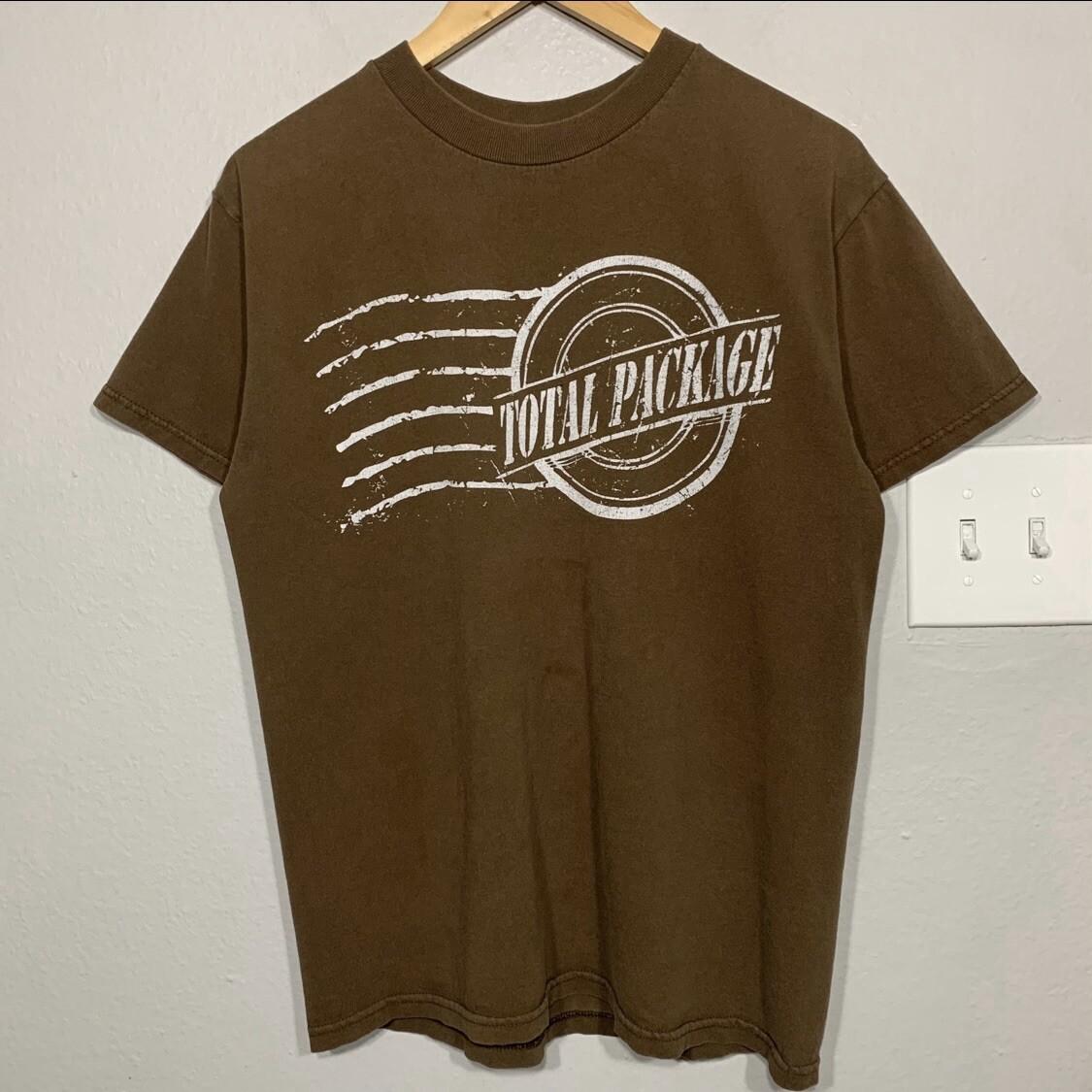 Total Package Brown Skater Graphic Tee Y2K Medium XXXXL