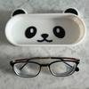 VP Cute Panda Cat Eyeglasses Display Stand | Creative Holder & Decor For Glasses Wearers Easy To Clean Desk Accessory