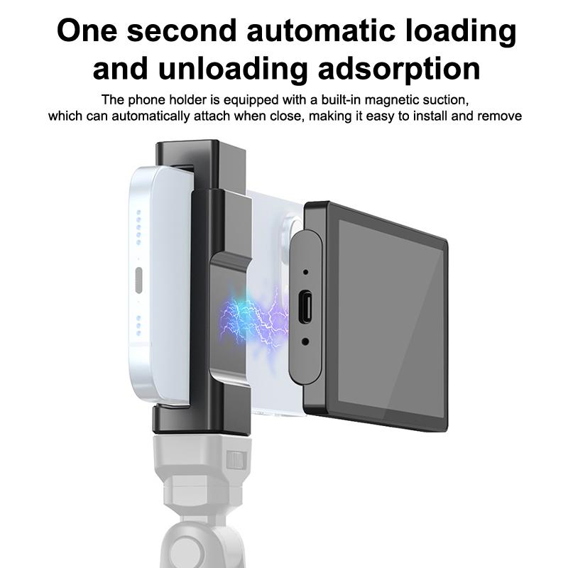 Vlog Selfie Monitor Screen For Iphone Android Xiaomi Samsung Smartphone Rear Camera Wireless Magnetic Selfie Monitor Screen