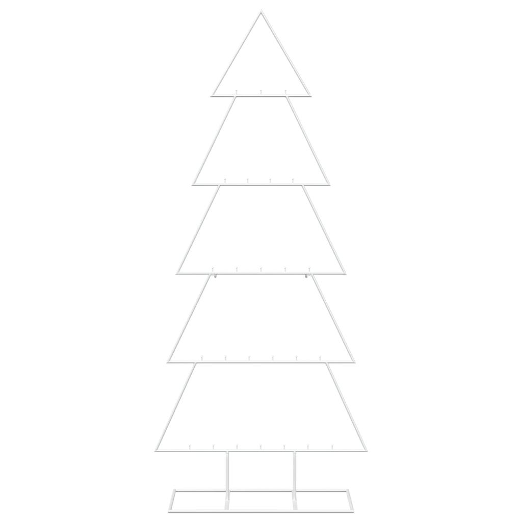 Metal Christmas Tree with Stand KUOPIO 150 cm Steel White
