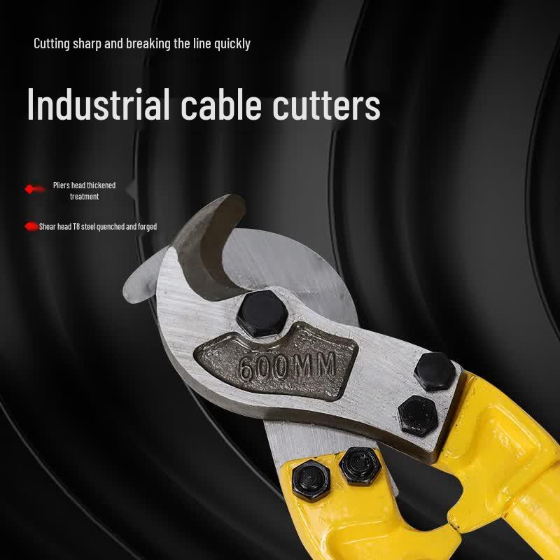 JingMian Heavy-Duty Manual Cable Cutter