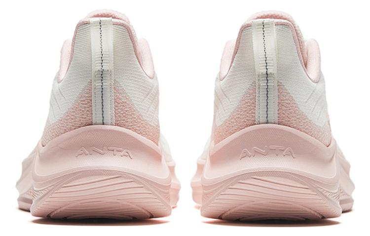 Women's Sneakers Anta Slip Resistant Abrasion Resistant Low top Casual Running Shoes Women's Ivory White Halo