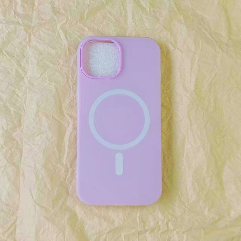 Matte Feel Magnetic Phone Case for Apple 16/15/14 Pro Max, Shockproof and Anti-Slip Phone Cover, Custom Material