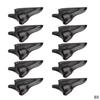 Universele Achterdak Haaienvin Spoiler Vleugel Kit Auto Dakspoiler Bumper Spoiler Haaienvin Diffuser Vortex Generator