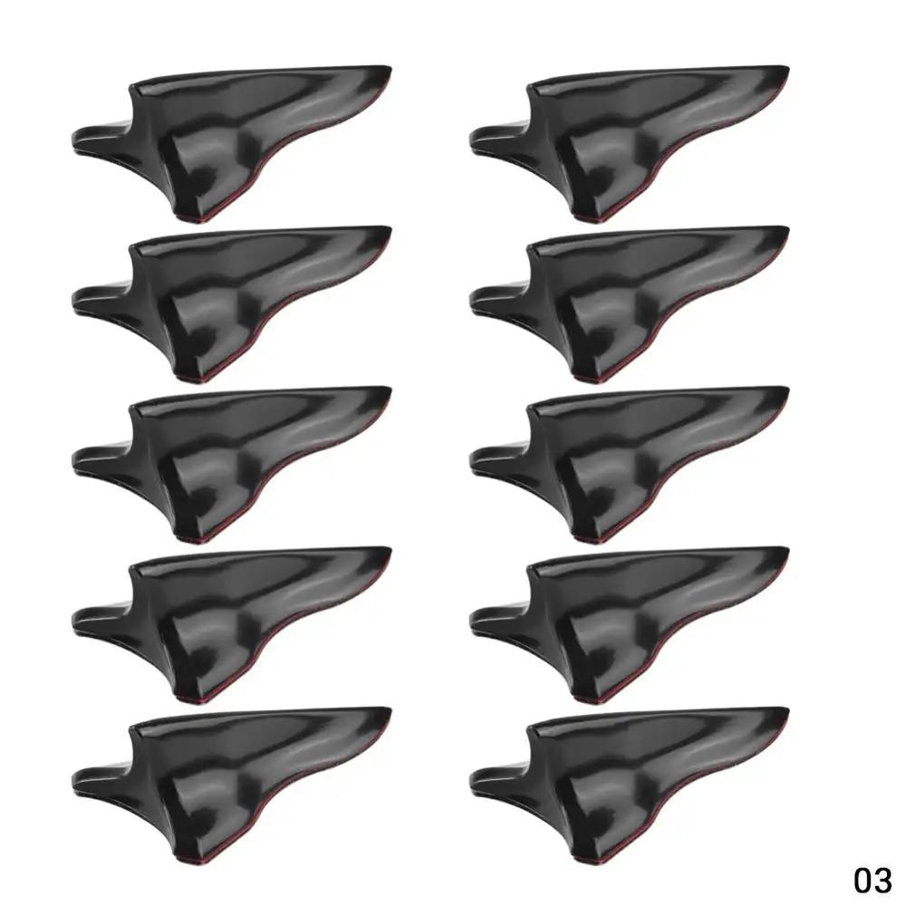 Universele Achterdak Haaienvin Spoiler Vleugel Kit Auto Dakspoiler Bumper Spoiler Haaienvin Diffuser Vortex Generator