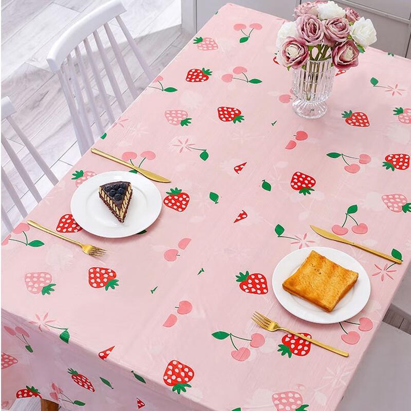 Fán Shùn Minimalist Print Disposable Waterproof Tablecloth